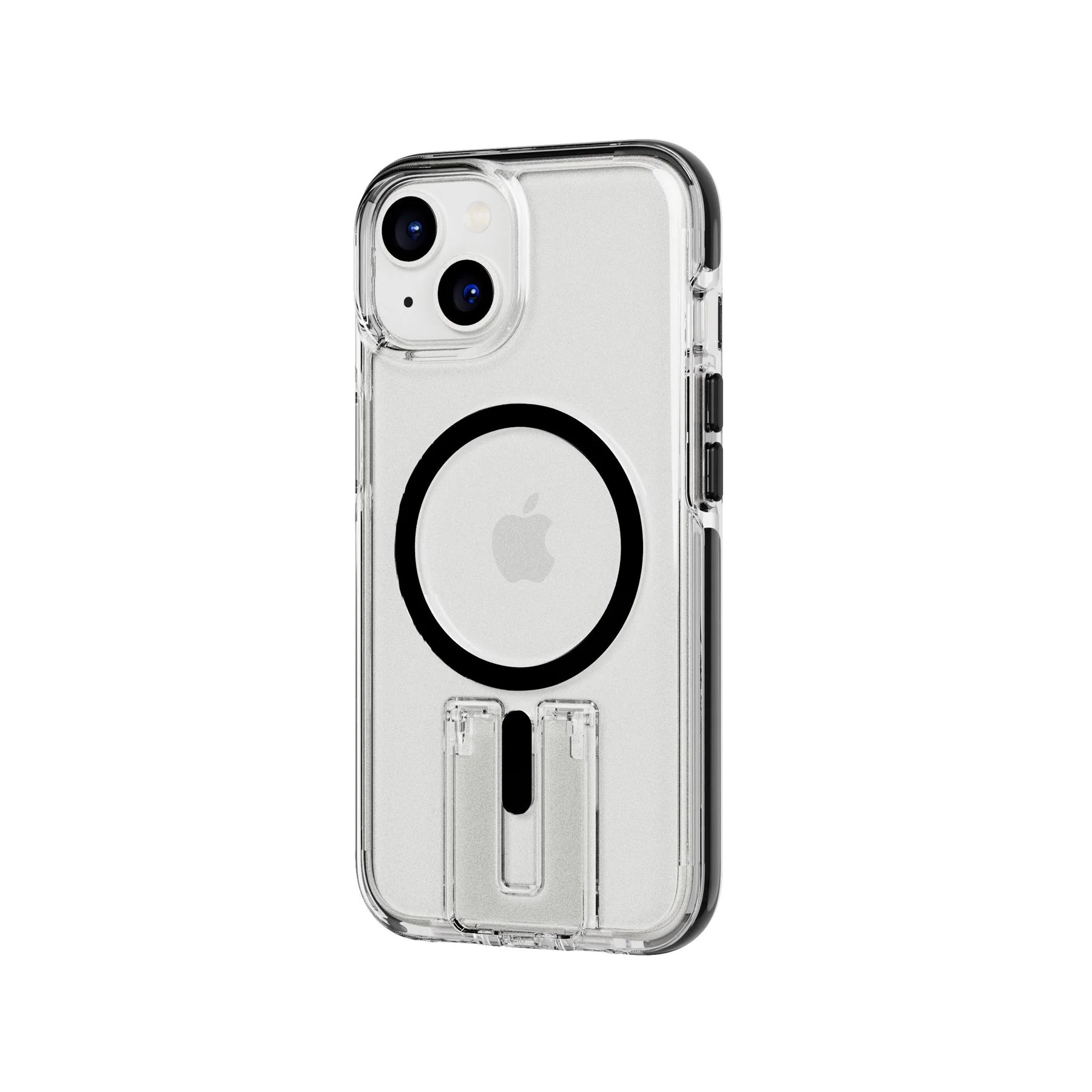 EvoCrystal Kick MagSafe - Apple iPhone 17e/16e/15/14/13 Case - Clear/Black - Image 7