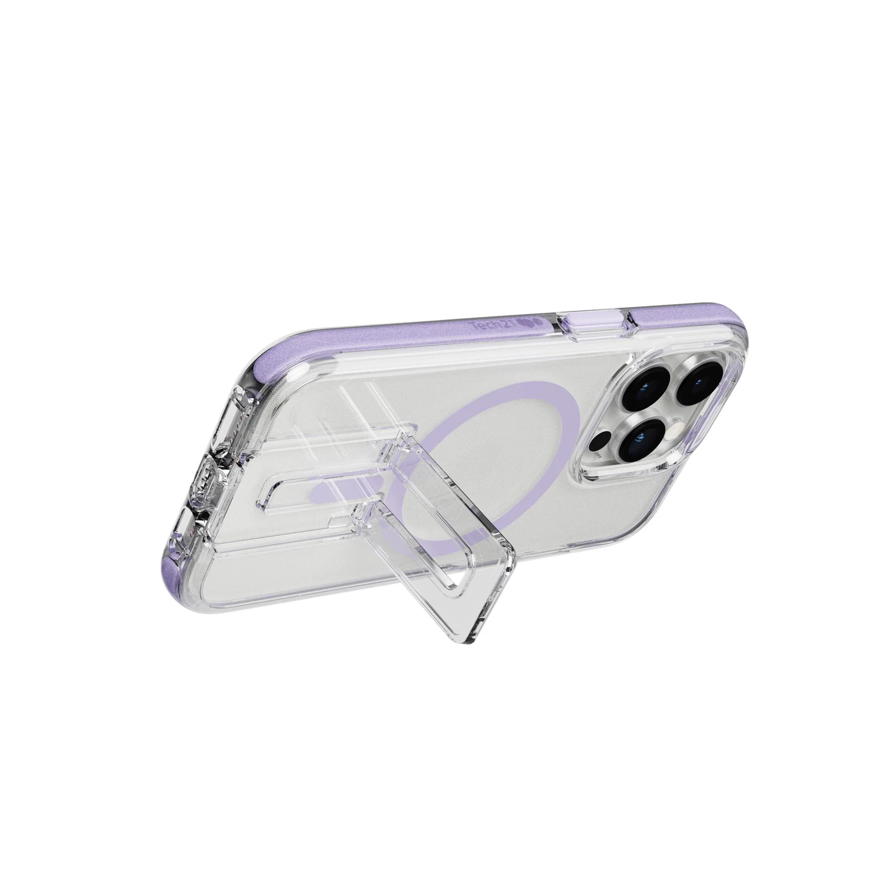 EvoCrystal Kick - Apple iPhone 14 Pro Case MagSafe Compatible - Lilac - Image 3