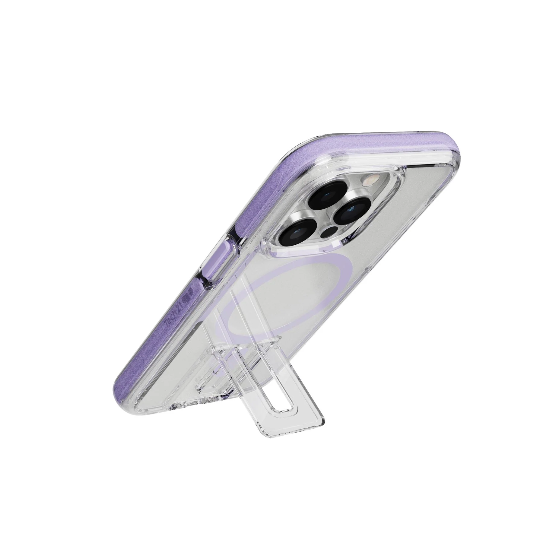 EvoCrystal Kick - Apple iPhone 14 Pro Case MagSafe Compatible - Lilac - Image 4