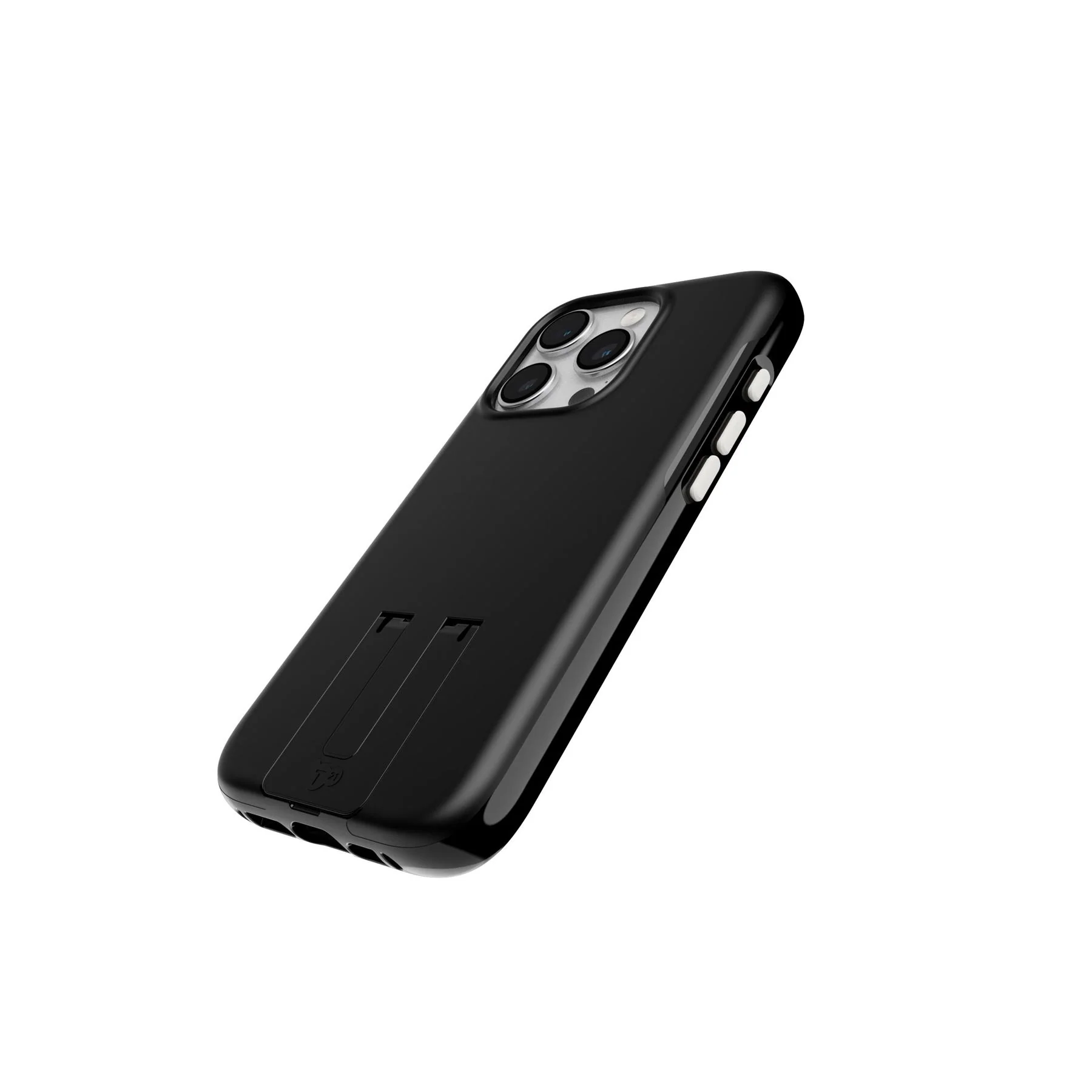 EvoCrystal Kick - Apple iPhone 15 Pro Case MagSafe Compatible - Obsidian Black - Image 3