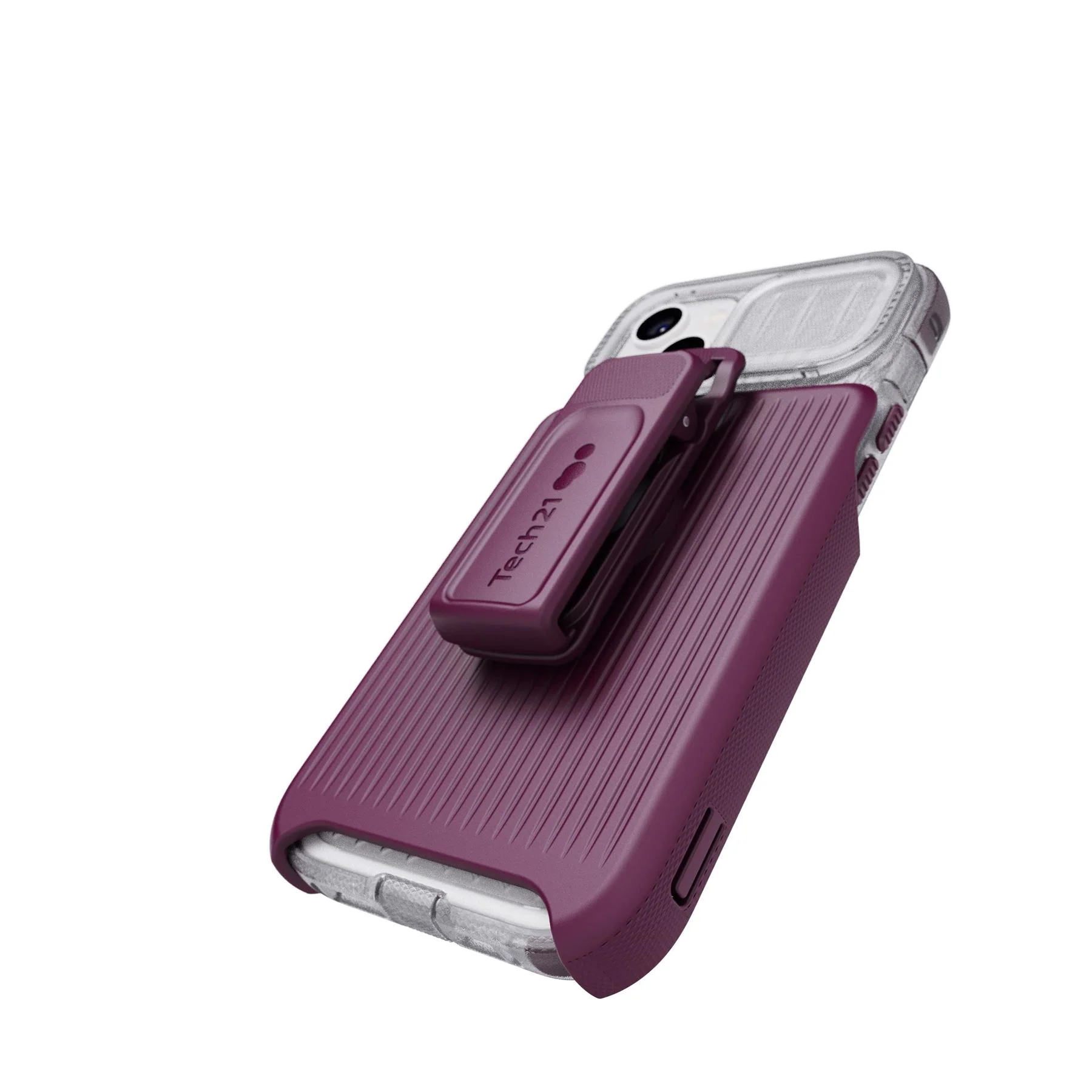 EvoMax - Apple iPhone 14 Plus Case MagSafe Compatible - Frosted Purple - Image 3