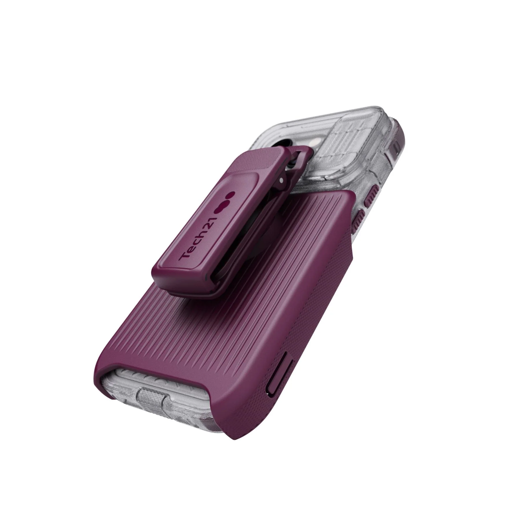 EvoMax - Apple iPhone 14 Pro Case MagSafe Compatible - Frosted Purple - Image 3
