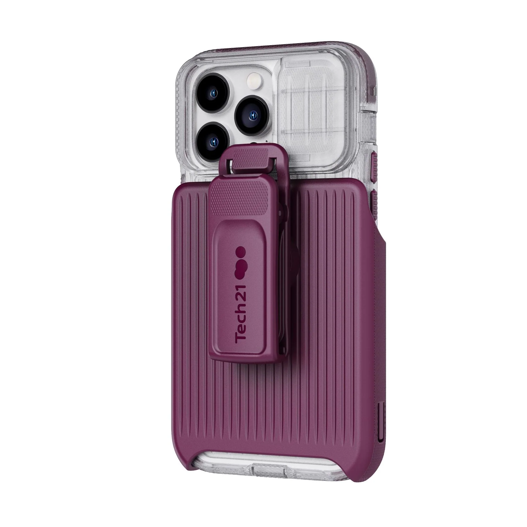 EvoMax - Apple iPhone 14 Pro Max Case MagSafe Compatible - Frosted Purple - Image 5