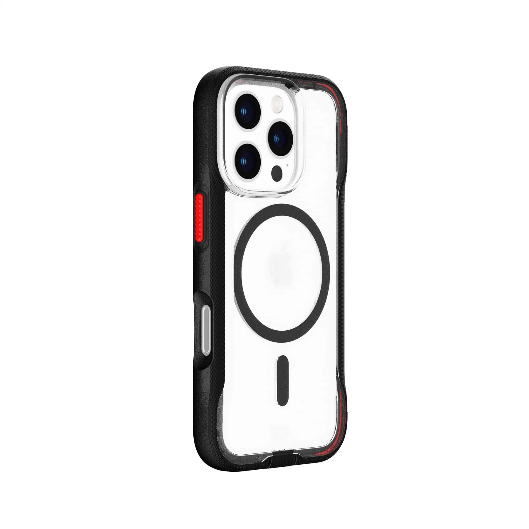 EvoPro - Apple iPhone 16 Pro Case MagSafe Compatible - Clear/Black - Image 7