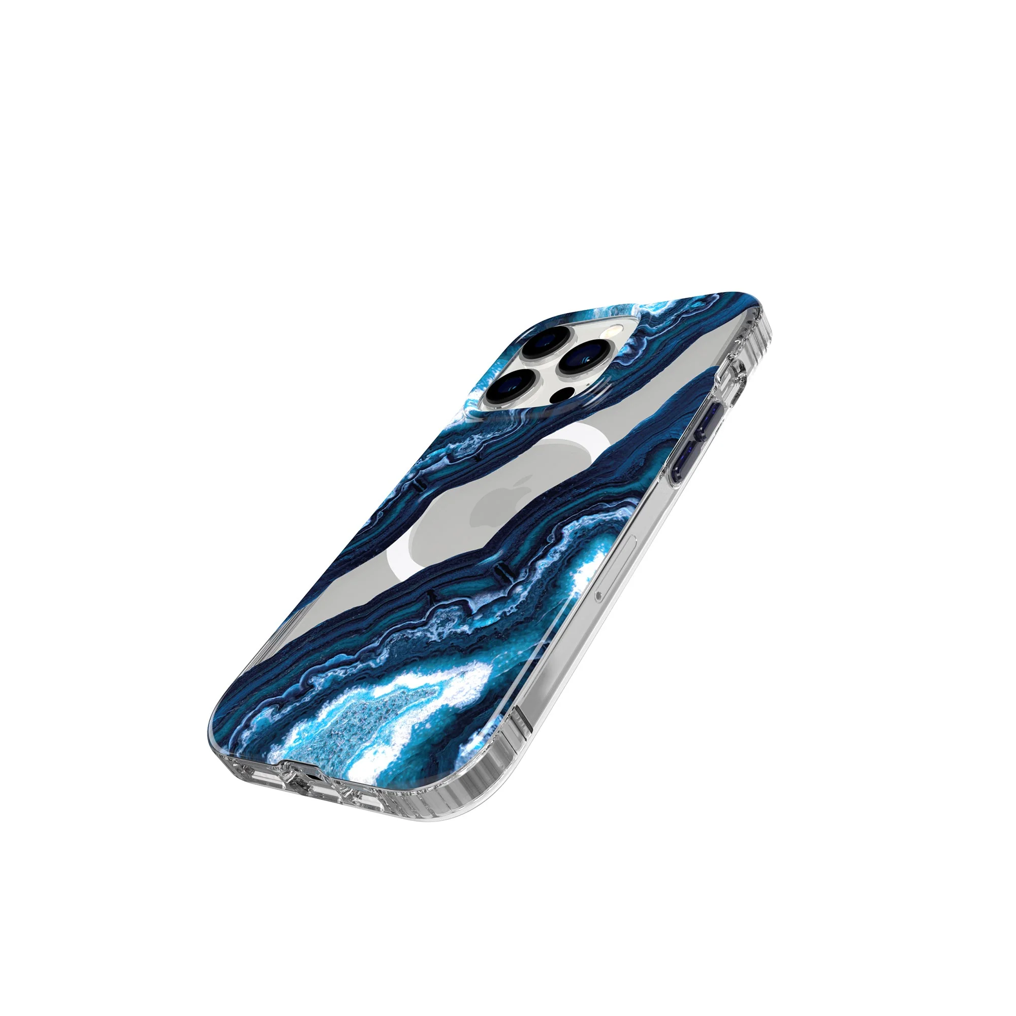 EvoArt - Apple IPhone 14 Pro Case MagSafe Compatible - Clear/Midnight Quartz - Image 3