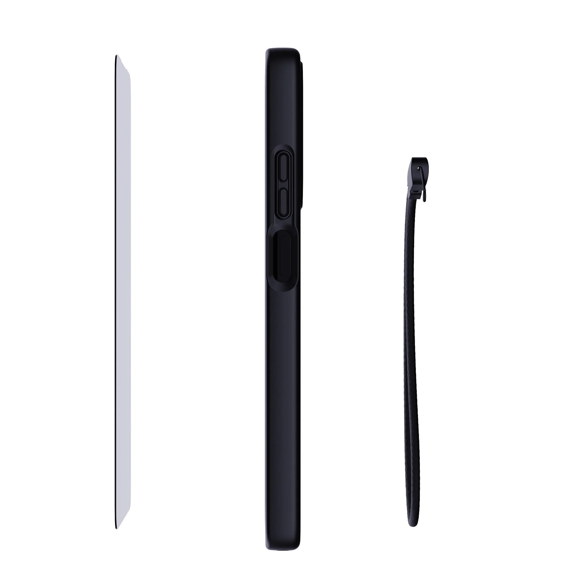 EvoLite + Tempered Glass + Lanyard - Motorola moto g stylus (2026/2025) 3-in-1 Bundle - Black - Image 4