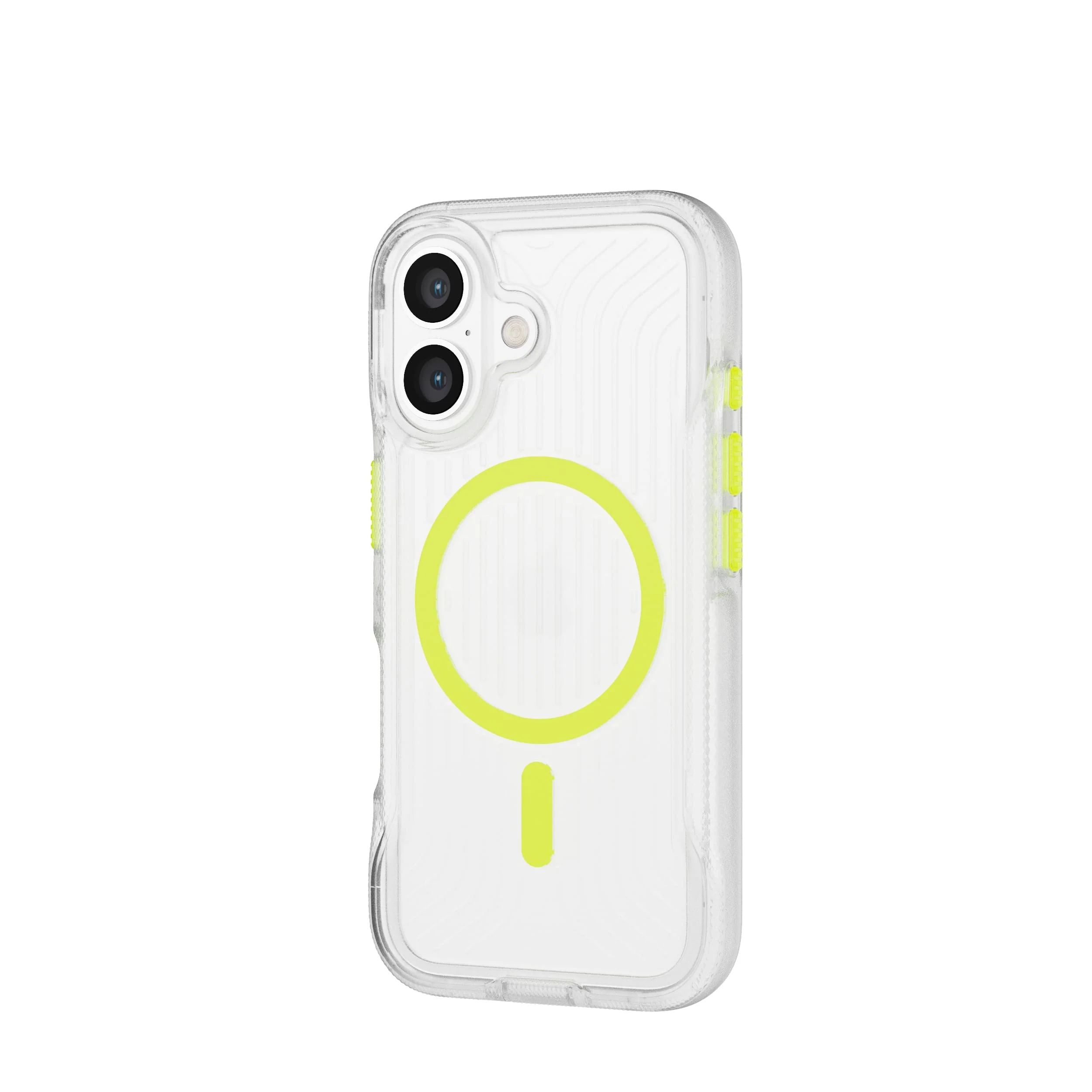 FlexPro - Apple iPhone 16 Case MagSafe Compatible - Neon Green Glow in the Dark - Image 5