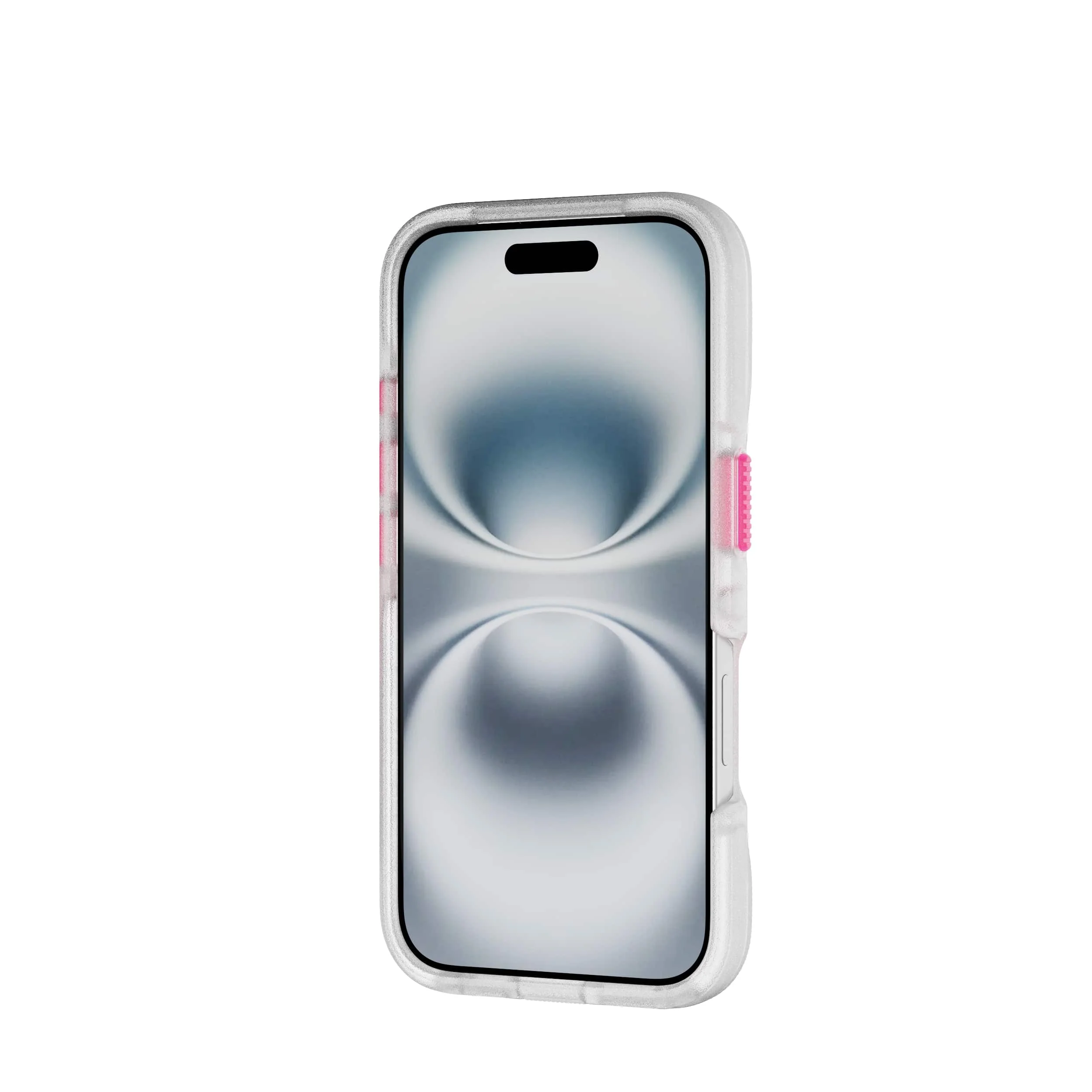 FlexPro - Apple iPhone 16 Case MagSafe Compatible  - Neon Pink/Orange Glow in the Dark - Image 6
