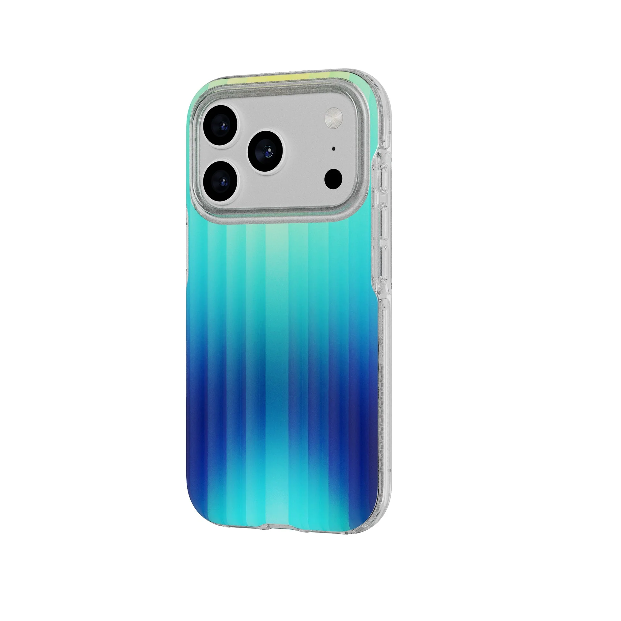 FlexQuartz MagSafe - Apple iPhone 17 Pro Case - Ombre Blue/Green - Image 5
